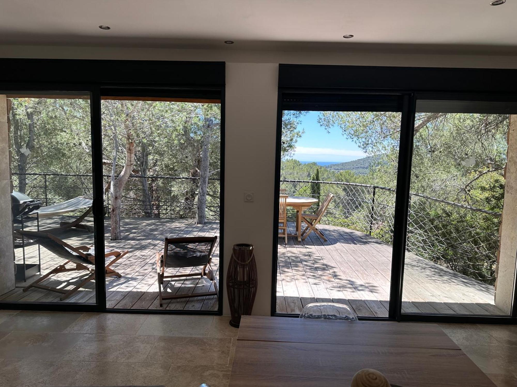 Lodge Entre Ciel Et Mer Saint-Cyr-sur-Mer Bagian luar foto